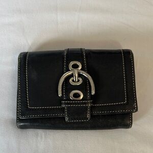 Black Coach Wallet